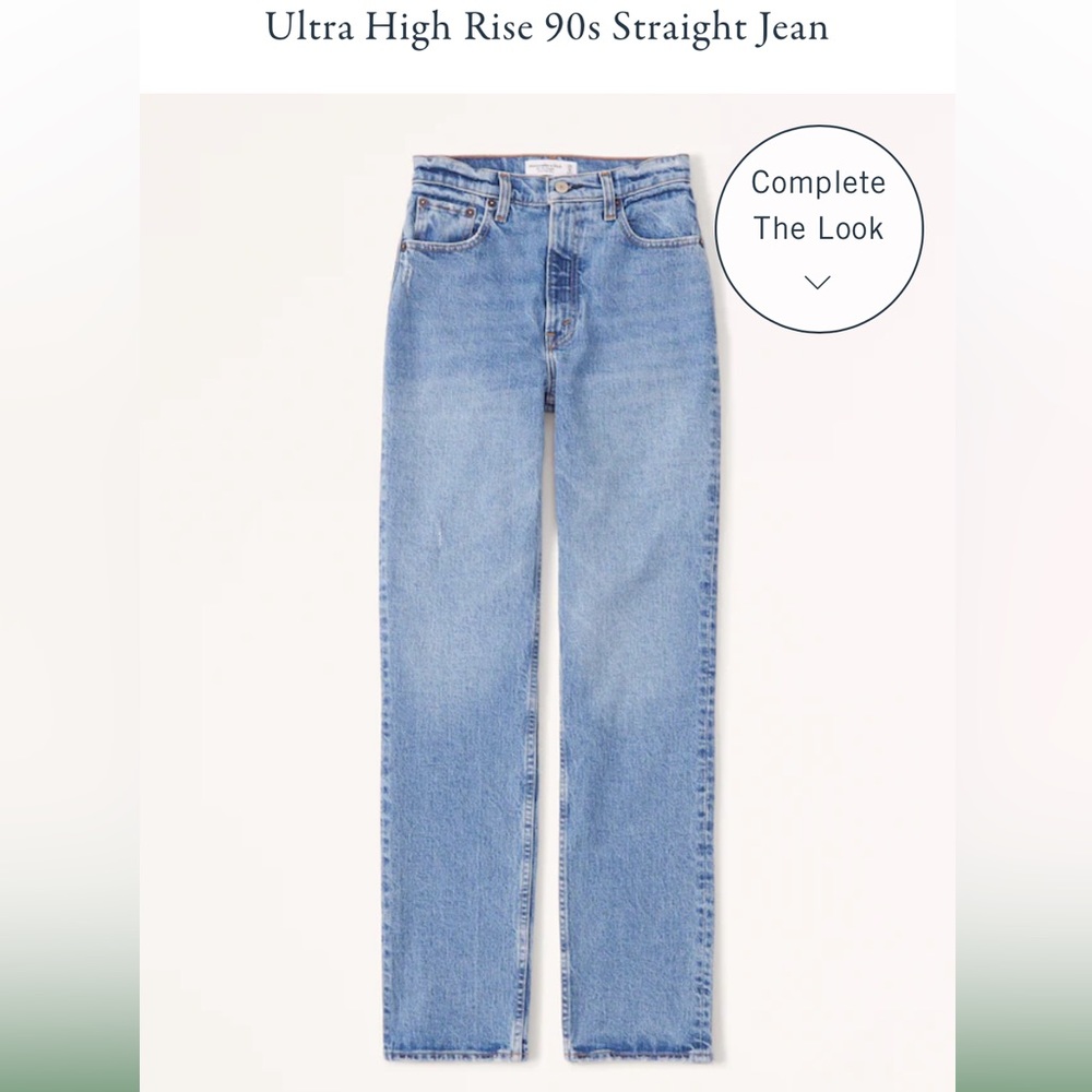 Ultra High Rise 90s Straight Jeans
